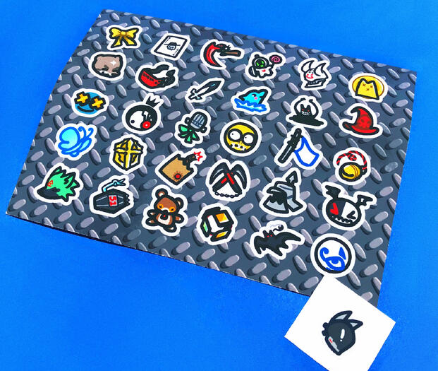 guilty gear strive roster icon sticker sheet